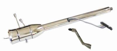 30" Steering Column, Manual Transmission, Key Switch, Various Finishes