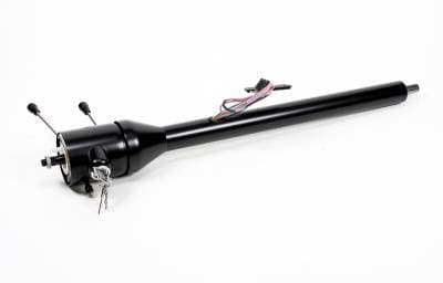 Ididit Universal 28" Tilt Floor Shift Steering Column with id.CLASSIC Ignition - Black