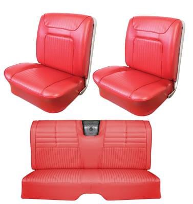 1964 Impala SS Front Bucket & Rear Bench Seat Upholstery