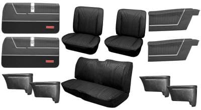 1965 Impala SS Bucket Seat Upholstery & Panel Package 2
