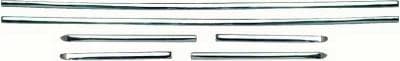 K4189 - 1968 Camaro Rally Sport 6 Piece Lower Side Molding Set