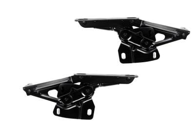 1964-66 Mustang Black Replacement Hood Hinges -- Pair -- Right & Left Hinge