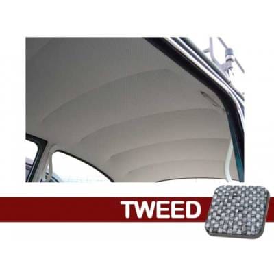 1947 - 67 Volkswagen Bug Sedan Original Style Headliner, W/Post Mat. - Velour or Tweed