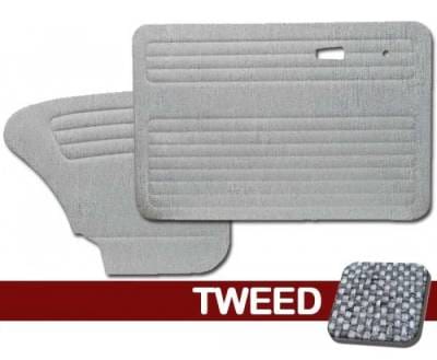 1956 - 1964 Volkswagen Bug Authentic Style Door Panels - Full Set in Tweed