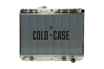 65 GTO Tri-Power Aluminum Radiator W/O AC MT Cold Case Radiators