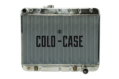 66-67 GTO Aluminum Radiator W/O AC MT Cold Case Radiators