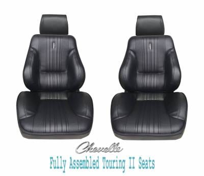 1970 Chevelle & El Camino Touring II Front Bucket Seats Assembled