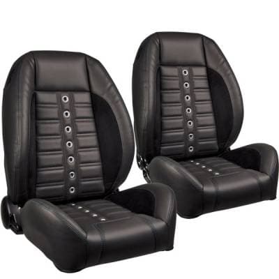 TMI Pro Series Sport XR Low Back Bucket Seats for Chevelle, El Camino