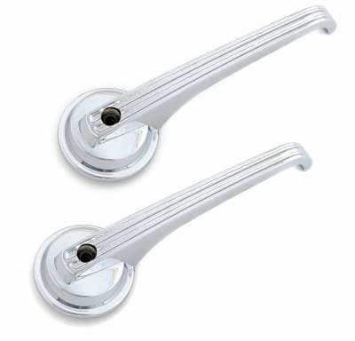 1965 - 1967 Mustang Inside Door Handle Set -Both Driver & Passenger Door