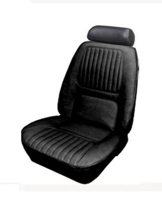 TMI Products - 1970 Camaro Deluxe Front Lowback Bucket Seat and Rear Bench Seat Upholstery