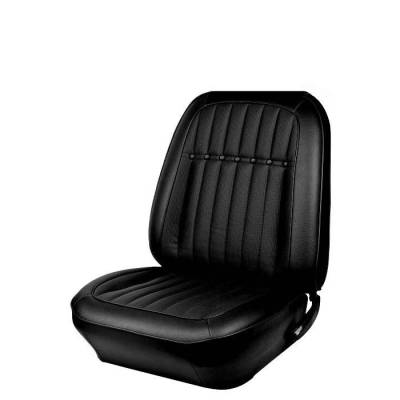 TMI Products - 1969 Camaro Deluxe Comfortweave Front Bucket and Rear Bench Seat Upholstery - Non-Folding Rear