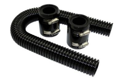 RPC - 24" Universal Black Radiator Hose Kit