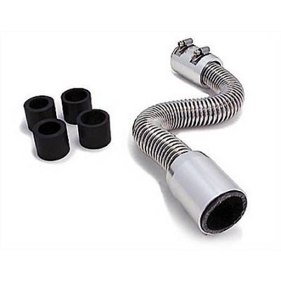 CFR - 12" Chrome Radiator Hose Kit