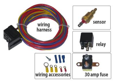 Champion Cooling Systems - Electric Fan Relay Kit