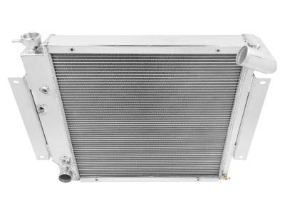 Champion Cooling Systems - Champion Three Row All Aluminum Radiator 1971-80 International Scout II CC7180