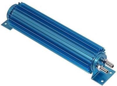 Big Dog Auto - 18" Dual Pass Blue Anodized Aluminum Transmission Cooler