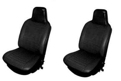 TMI Products - 1974-76 VW Volkswagen Bug Beetle Sedan Original Style Seat Upholstery, Front and Rear