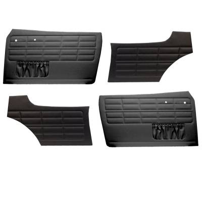 TMI Products - 1964 -1974 Volkswagen Karmann Ghia Sedan Authentic Style Door Panels - Full Set w/Pocket