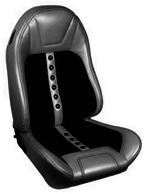 TMI Products - 1971 - 1981 Camaro Sport X Custom Front Bucket and Rear Seat Upholstery