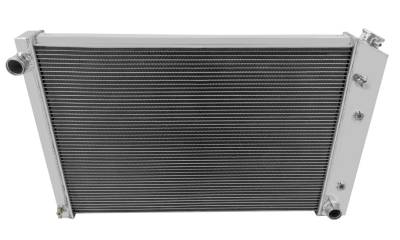 Champion Cooling Systems - Four Row Champion Aluminum Radiator for 1981 - 1990 BLAZER, JIMMY, GMC TRUCK MC716