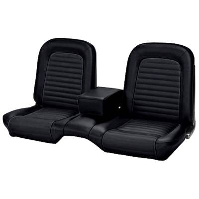 TMI Products - Standard Upholstery for 1964-1/2 to 1965 Mustang Coupe  - Bench Seat Front & Rear