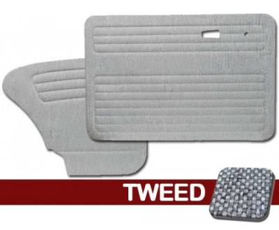 TMI Products - 1956 - 1964 Volkswagen Bug Authentic Style Door Panels - Full Set in Tweed