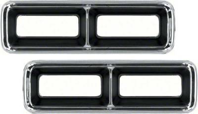 OER - 1968 Camaro Tail Lamp Bezel Set (pr)