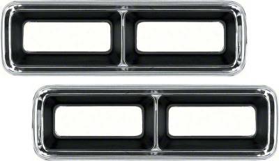 OER - 1968 Camaro Tail Lamp Bezel Set (pr)