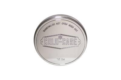 Cold Case - Radiator Cap Billet Polished Cold Case Radiators