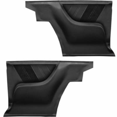 TMI Products - 1967 Camaro Sport R Molded Rear Quarter Panel Set 