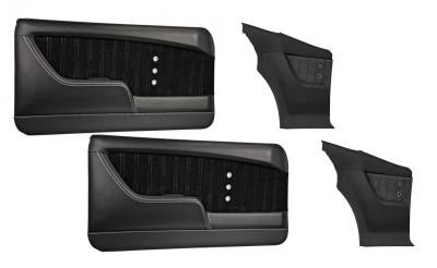 TMI Products - 1968 Camaro Molded Sport XR Door & Rear Quarter Panel Set