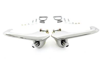 ACP - 1965 - 1966, 1969 - 1970 Mustang Chrome Outside Door Handle Set - PAIR 