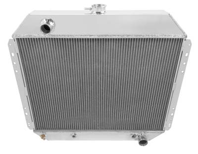 Champion Cooling Systems - Champion Three Row All Aluminum Radiator Ford F-Series/Bronco w/Chevy V8 CC833