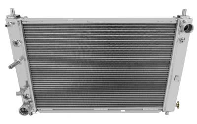 Champion Cooling Systems - Champion 2 Row Aluminum Radiator for 1997 - 2004 Mustang V8 EC2139