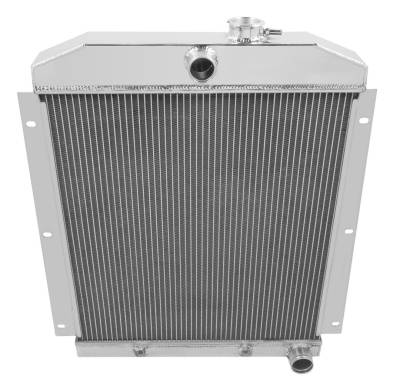 Champion Cooling Systems - Champion Four Row Aluminum Radiator for 1947 - 1954 Chevy C/K Pick up, Suburban MC5100