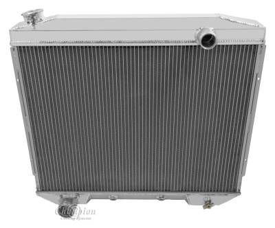 Champion Cooling Systems - Champion Three Row Radiator for 1957 - 1959 Ford Cars