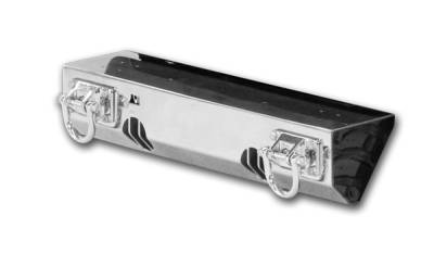 Rugged Ridge - XHD Light Mount Front Bumper, Stainless Steel, 07-14 Jeep Wrangler
