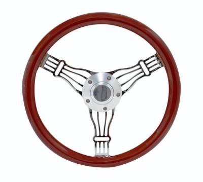Forever Sharp Steering Wheels - 14" Discord Light Wood Steering Wheel
