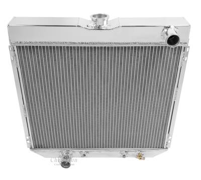 Champion Cooling Systems - Champion Two Row All Aluminum Radiator Mustang, Falcon, Cougar, Fairlane, Comet Various Years EC339