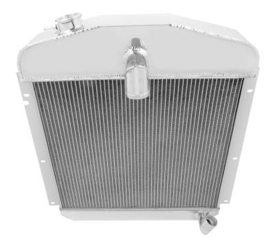 Champion Cooling Systems - Champion Cooling Three Row Aluminum Radiator CC4749 for 47 - 49 Plymouth