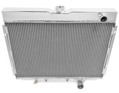 Champion Cooling Systems - Champion Three Row All Aluminum Radiator CC338 1967 to 1969 Ford Mustang, Cougar, Fairlane
