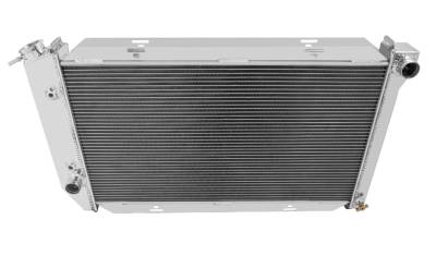 Champion Cooling Systems - Champion Three Row All Aluminum Radiator 1972-79 FORD 28" CROSSFLOW CC390