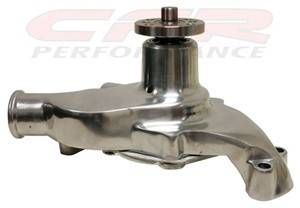 CFR - Chevy Small Block Water Pump 1955 to 1978 Polished Finish