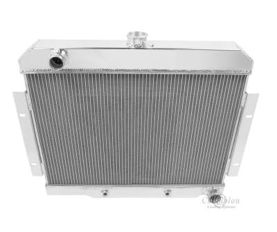 Champion Cooling Systems - Champion Cooling Three Row Aluminum Radiator 1973 - 1986 Jeep CJ with Chevy V8 CC1919