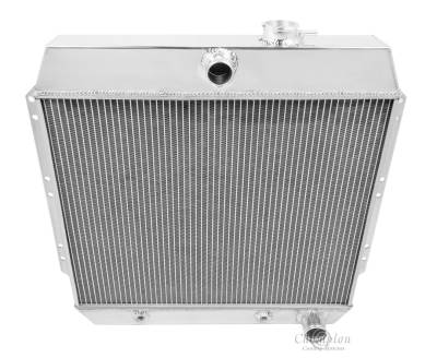 Champion Cooling Systems - Champion Cooling Two Row Aluminum Radiator 1949-1954 Chevy EC4954