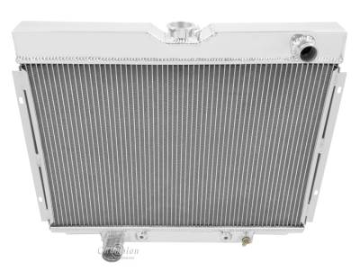 Champion Cooling Systems - Champion Cooling Four Row All Aluminum Radiator 1967-1970 Ford Mustang, Cougar MC379