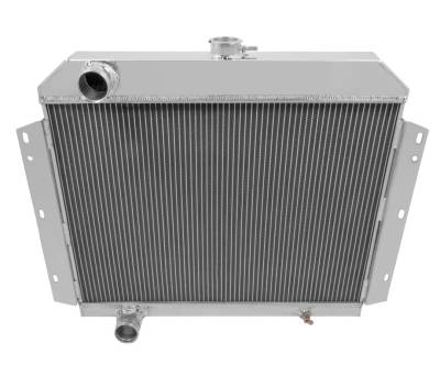 Champion Cooling Systems - Champion Three Row All Aluminum Radiator 1966-1971 International Scout with V8 cc6671