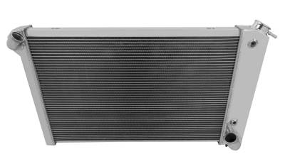 Champion Cooling Systems - Champion Three Row All Aluminum High Performance Radiator for 1969-1972 Corvette CC1655