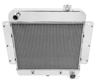 Champion Cooling Systems - Champion Cooling Three Row All Aluminum Radiator for 1962 -1967 Chevy Nova Inline Six CC255