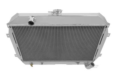 Champion Cooling Systems - Champion Four Row All Aluminum Radiator 1970-1975 Datsun 240 and 260Z MC110